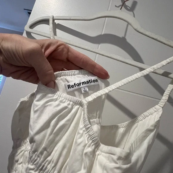 Reformation Kathleen white dress - Picture 6 of 6